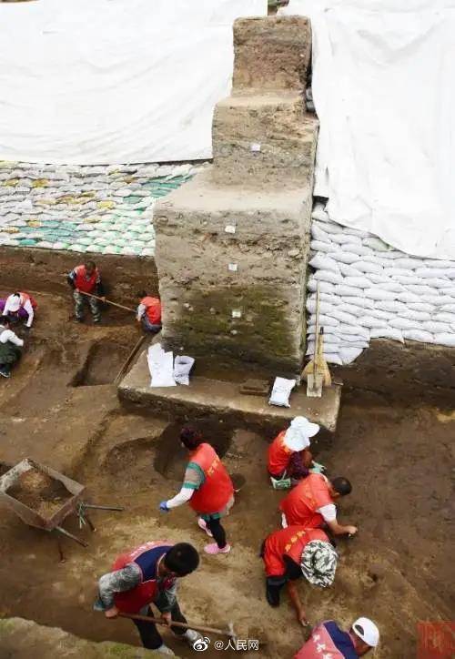 沈阳故宫|沈阳故宫北侧出土大量青花瓷