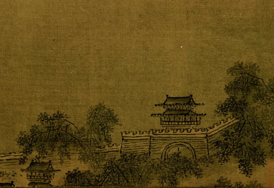 宋代的西湖十景图真美