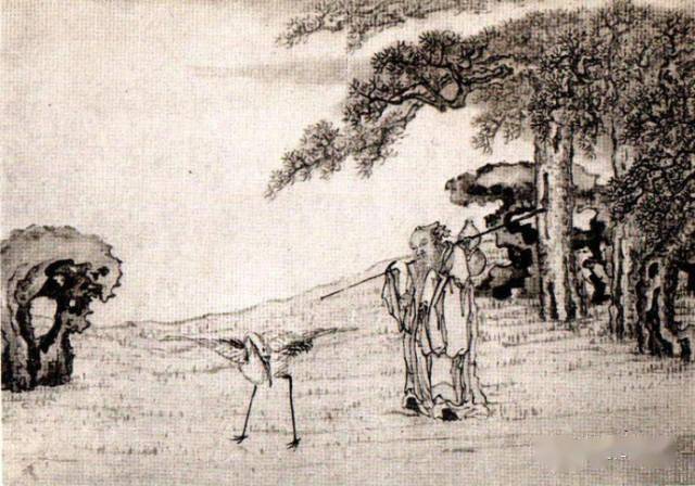 黃慎 人物 清黃慎人物橫披- 故宮