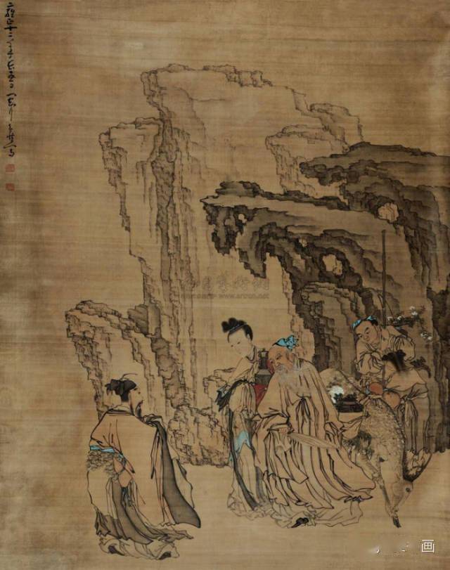 黃慎 人物 黃慎- 5 件藝術品- 畫作
