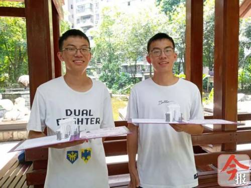 祝尔乐|柳州双胞胎学霸考上清华！高考分数相同(