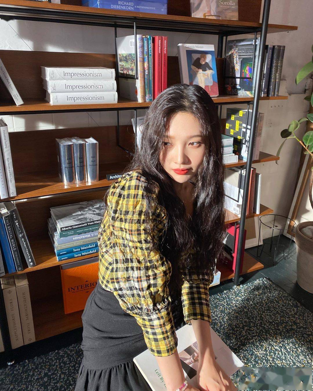 Red Velvet Joy“拉面头”默契消化的优越美貌