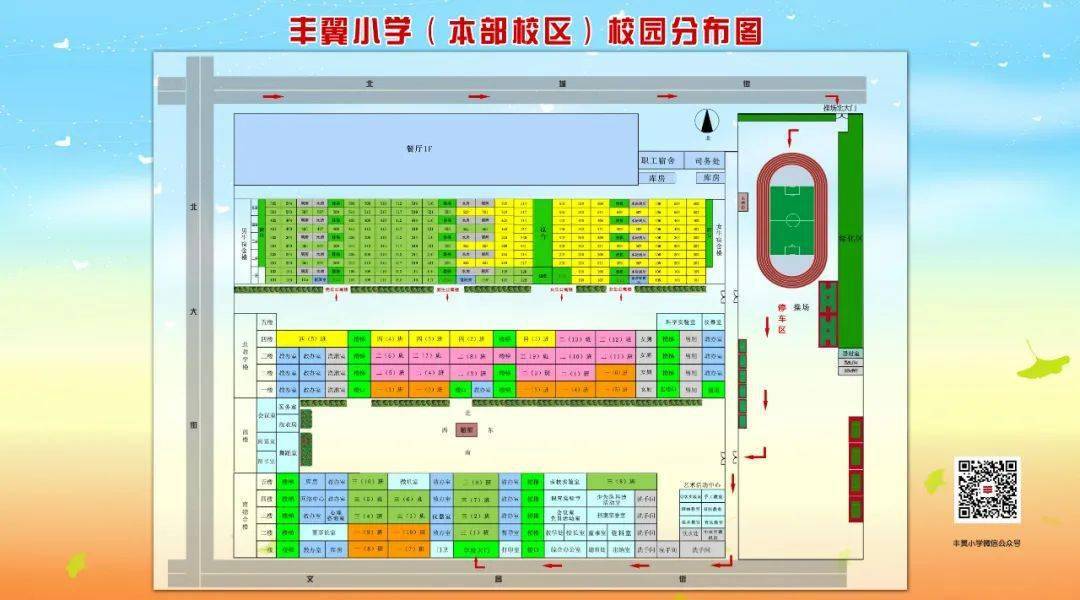 丰翼小学初小部校区新生一年级开学流程
