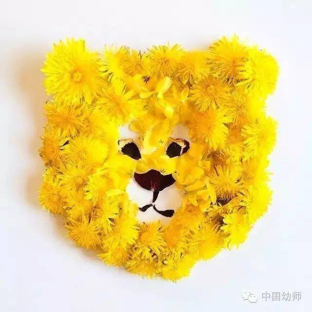 手工|幼儿园老师的花瓣手工,简直美轮美奂!