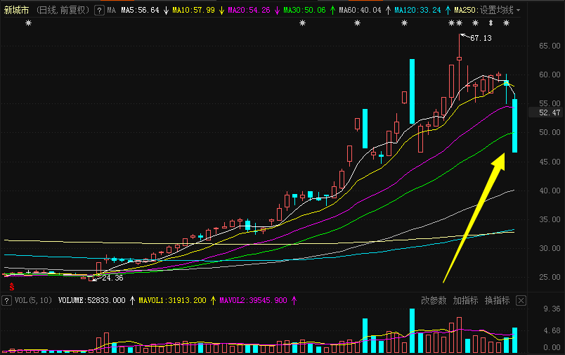 新城市|来了：创业板首只20%跌停个股现身！2个月暴涨176%行情就此终结？