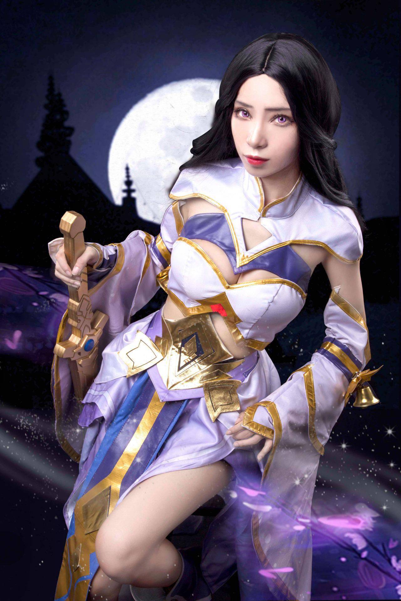 王者荣耀露娜cosplay