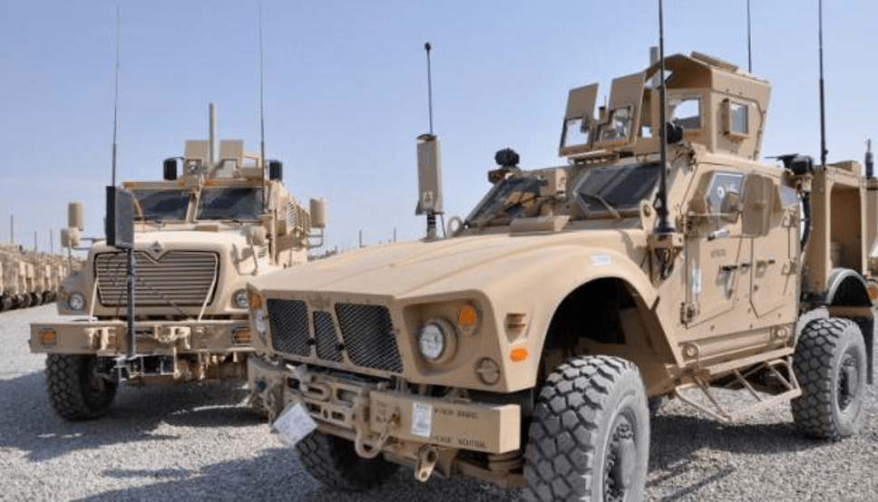 与俄在叙利亚飙车的美MRAP是什么来头