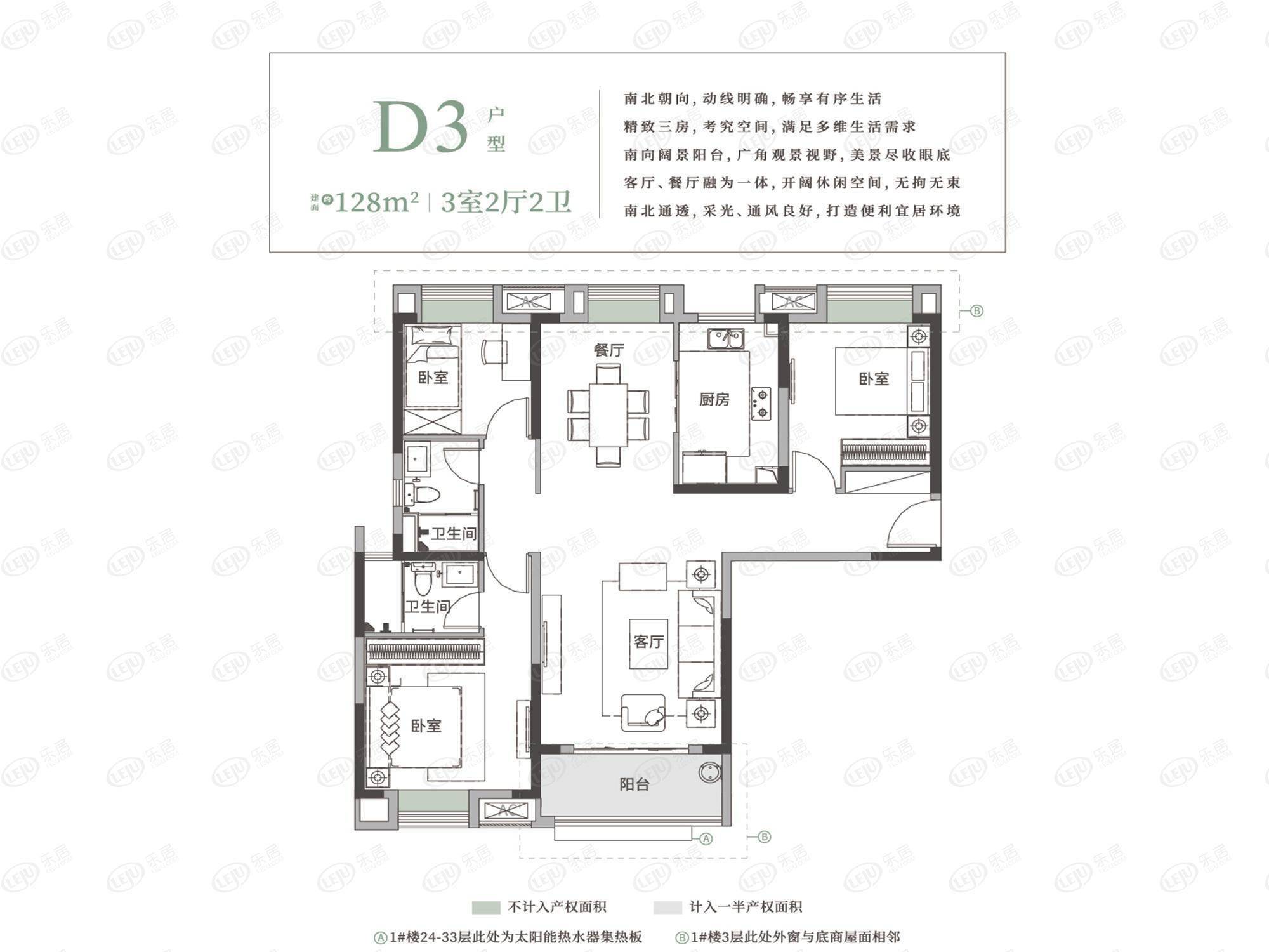 建面约88平起,后湖热门三居住宅项目受追捧