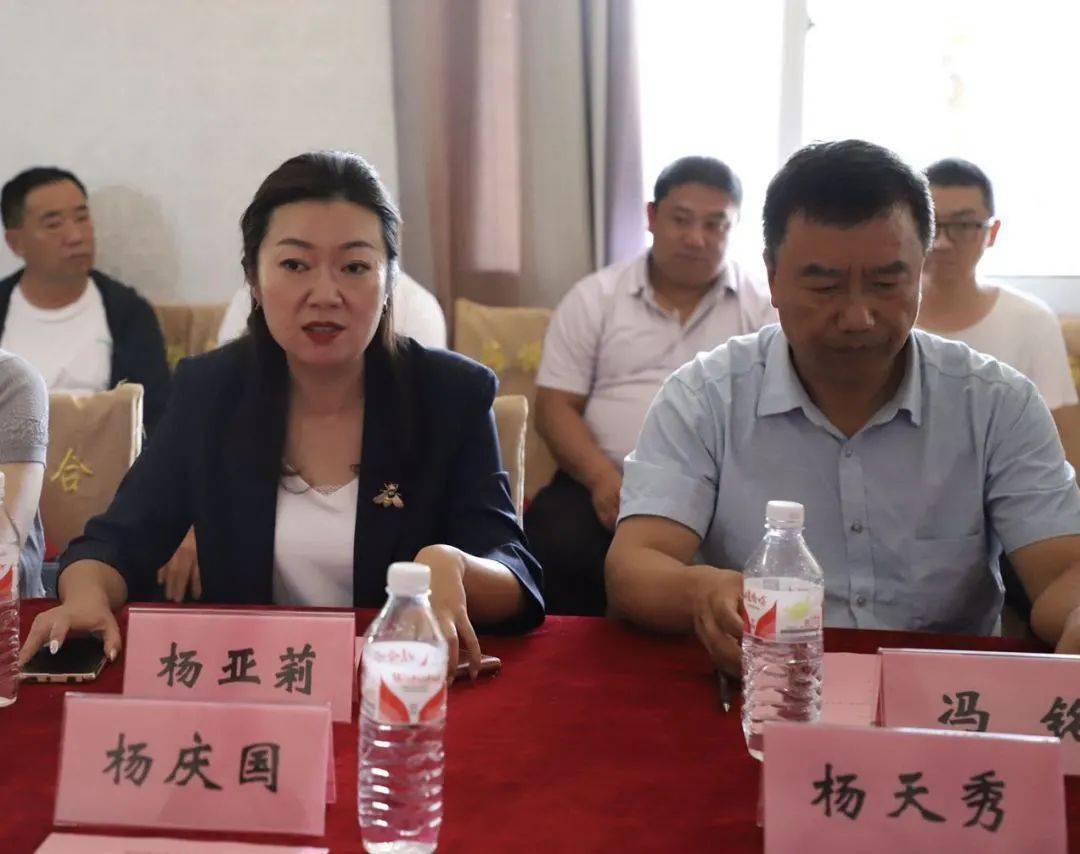 云南华创文旅大健康产业集团领导杨亚莉,冯铭,寻甸县民政局局长杨庆国