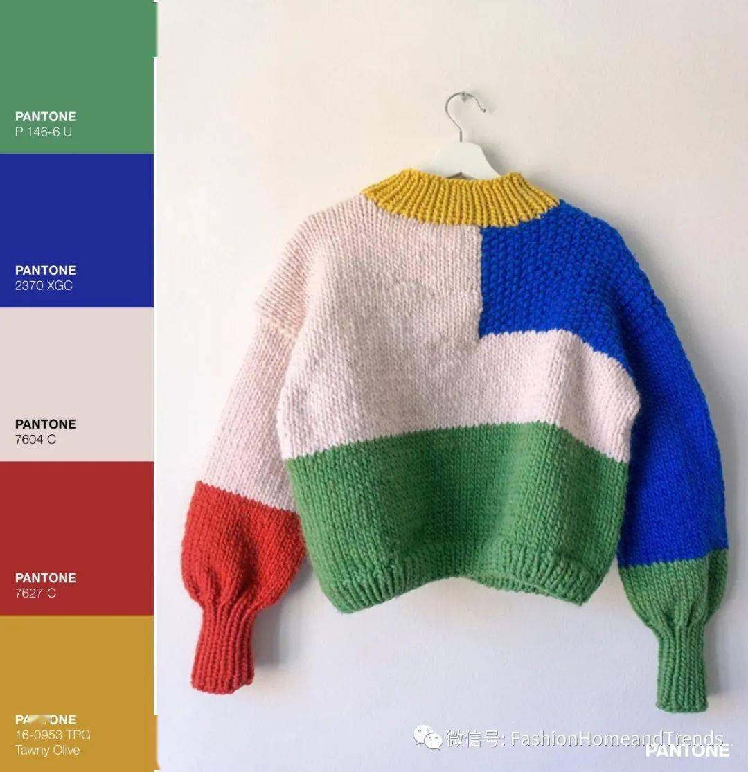 妈妈的手织毛衣有了新的配色灵感后fashion艺术