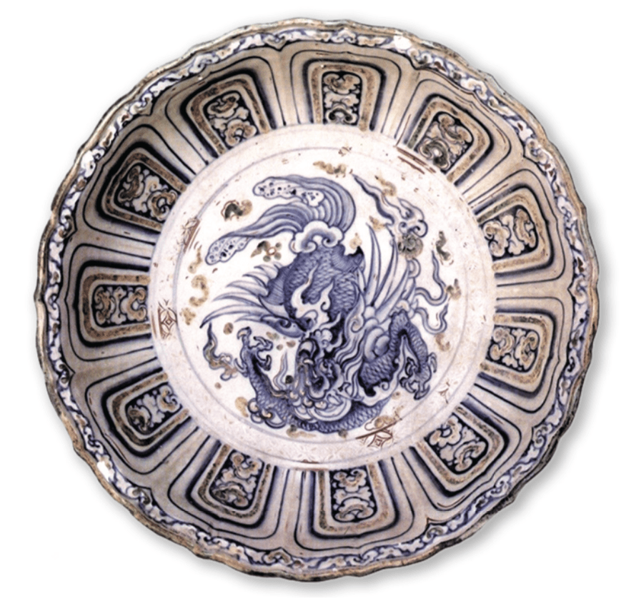 大盘|鉴赏｜亚洲历史文化背景下的越南彩绘瓷