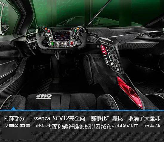 狂热赛道魂 兰博基尼essenza scv12新车图解