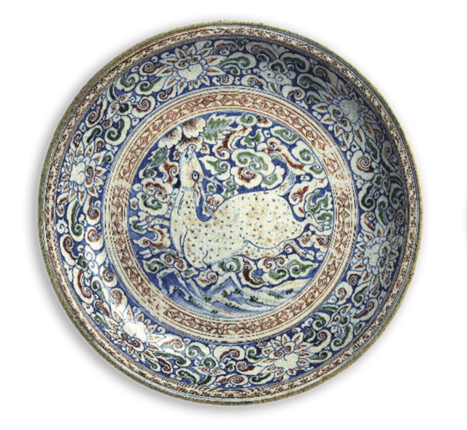 大盘|鉴赏｜亚洲历史文化背景下的越南彩绘瓷