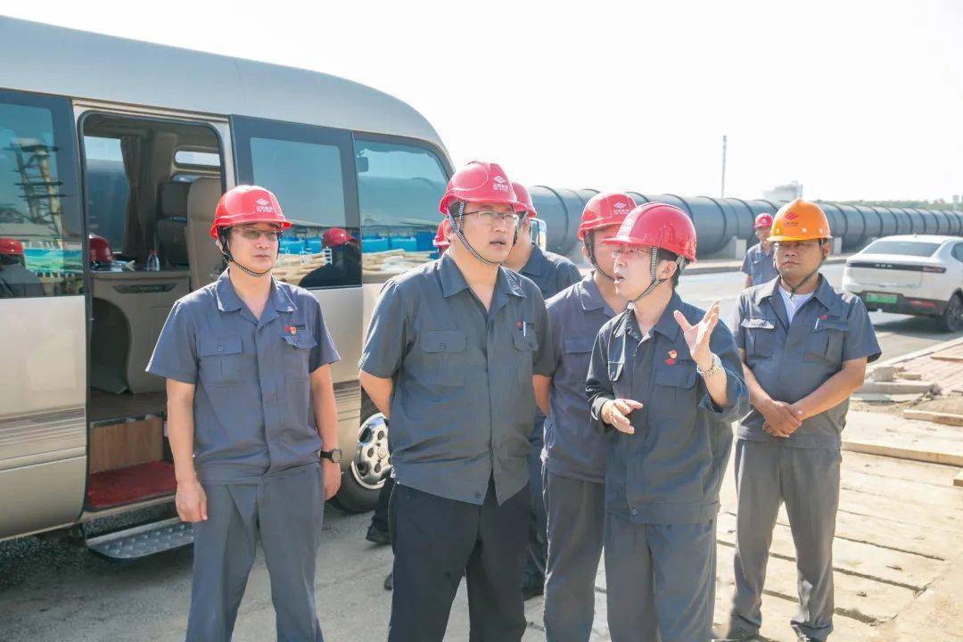 吕铭现场调研超低排放改造项目暨创建环保绩效a级企业工作进展情况
