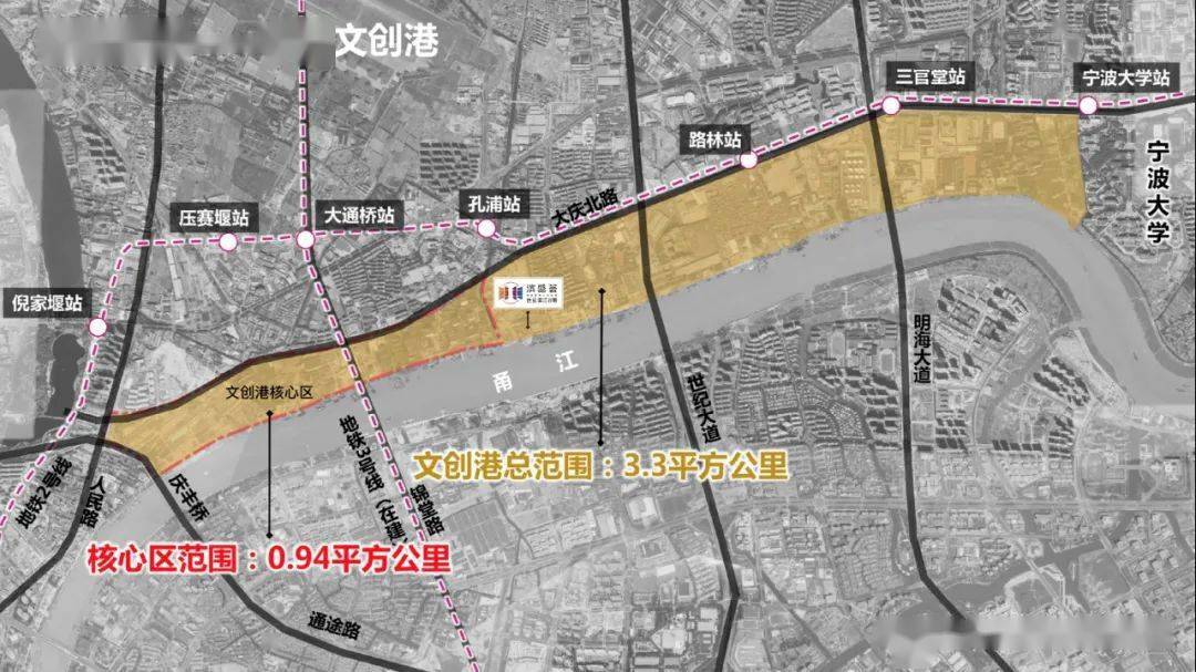 在省市两级政府的规划中,文创港将以"宁波题眼"为战略定位,集结全市