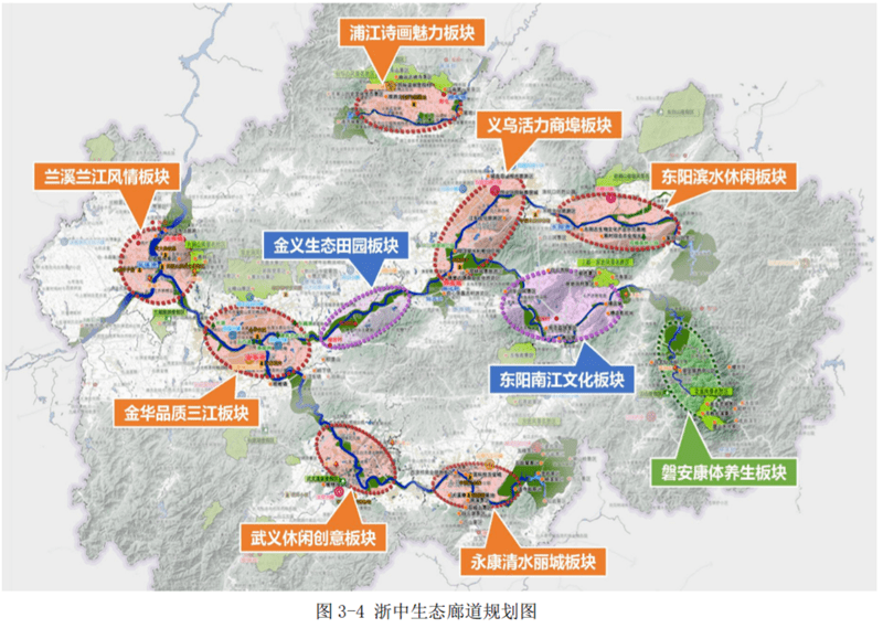 03景观提升工程本工程是对金华市三江六岸中三江口核心区中的沿江公园