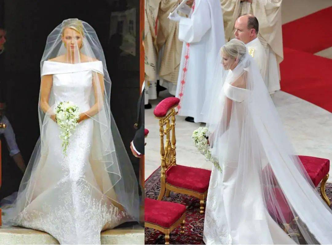 婚纱|巩俐差点当王妃？最终却输给更年轻的她？哭着穿上20000多颗珍珠婚纱…