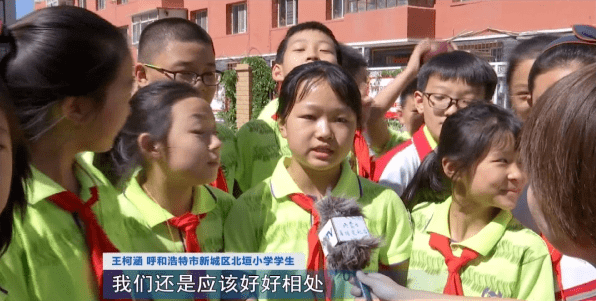 王柯涵 呼和浩特市新城区北垣小学学生汉族,蒙古族,锡伯族等各民族的