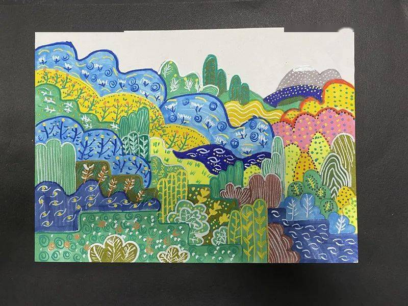 八届美丽浙江主题系列活动之小画笔中的家乡路主题绘画大赛作品展示一