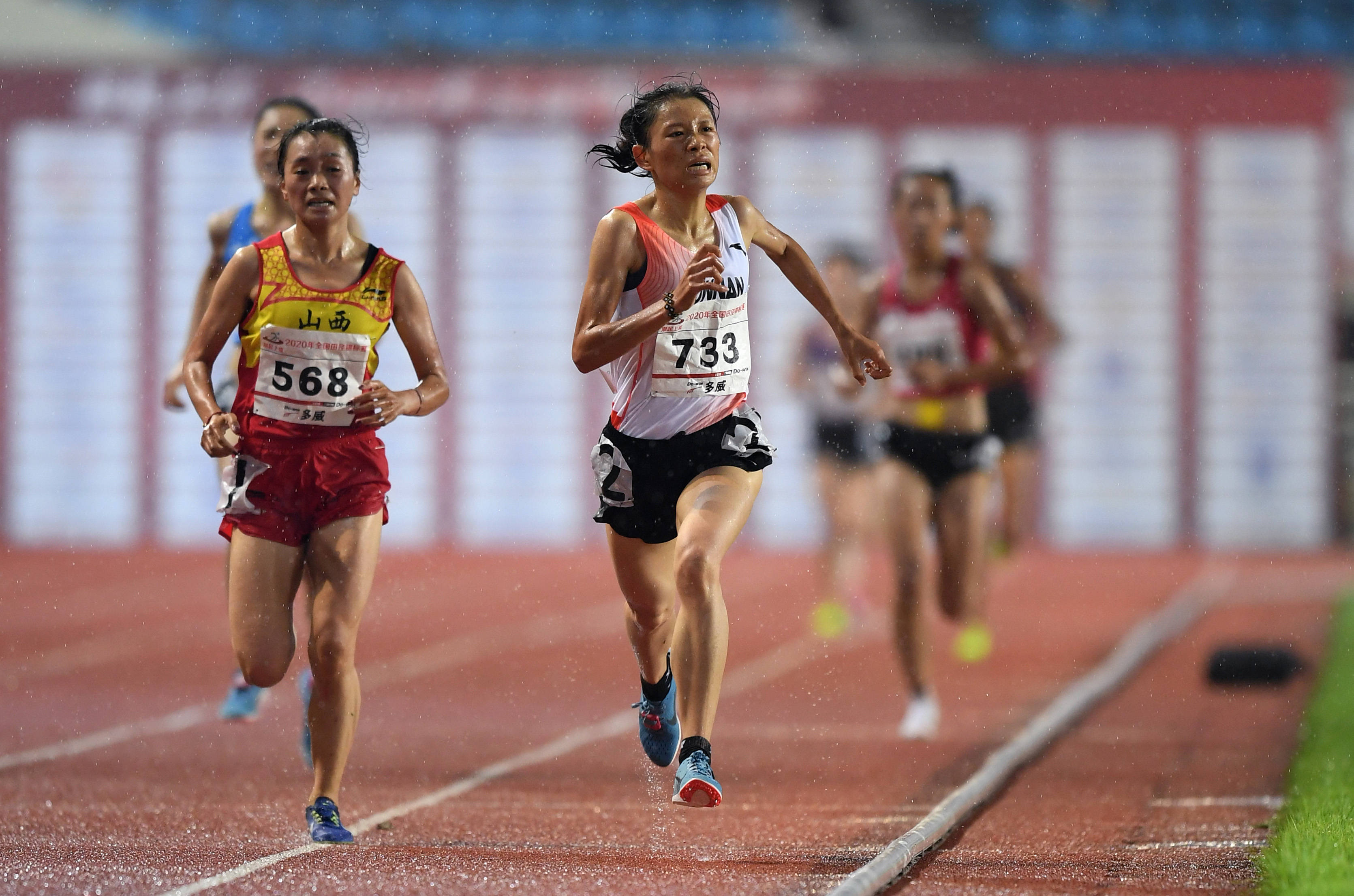 夏雨雨|田径——全国锦标赛：女子10000米决赛赛况