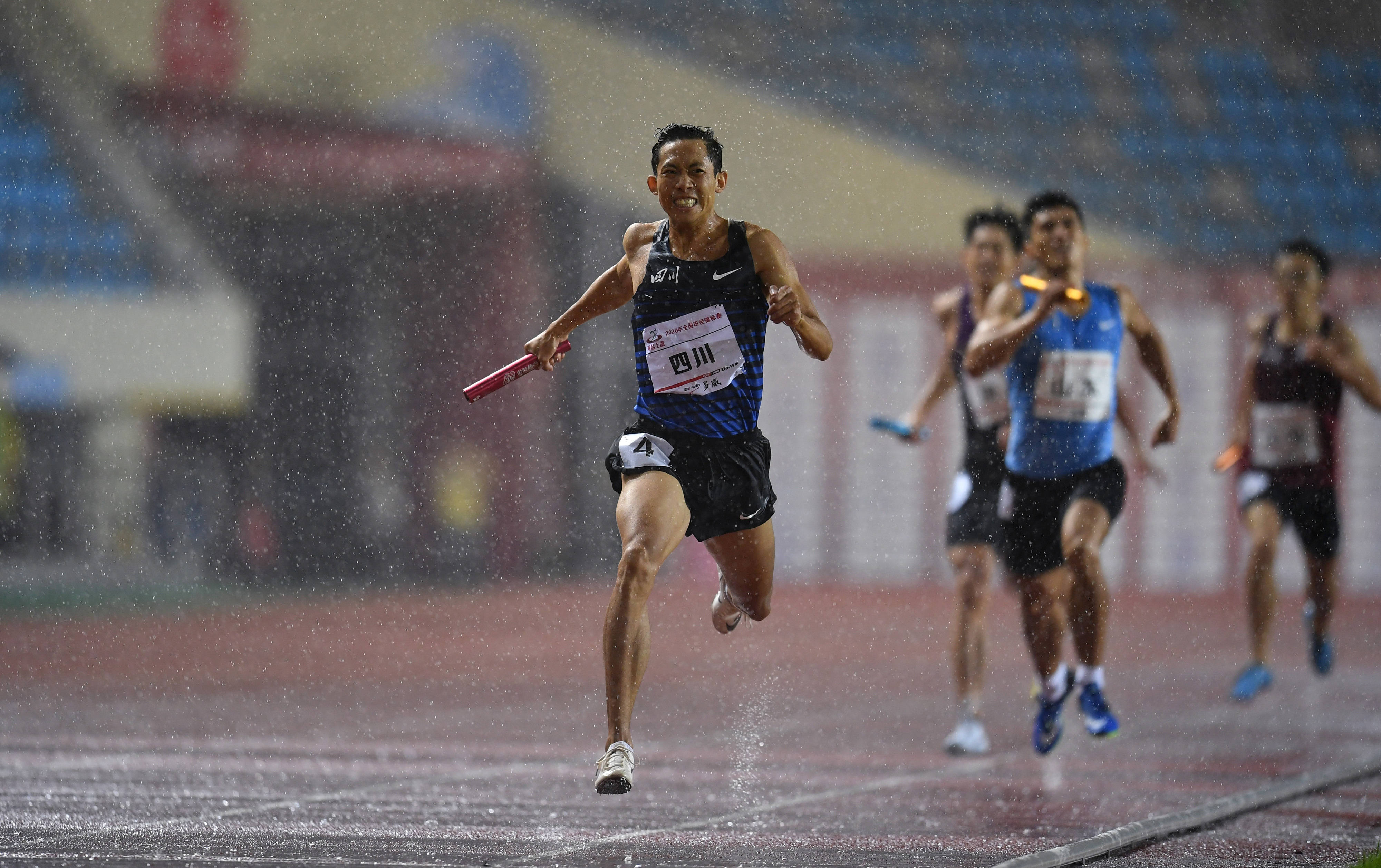 杨磊|田径——全国锦标赛：男子4X400米接力决赛赛况