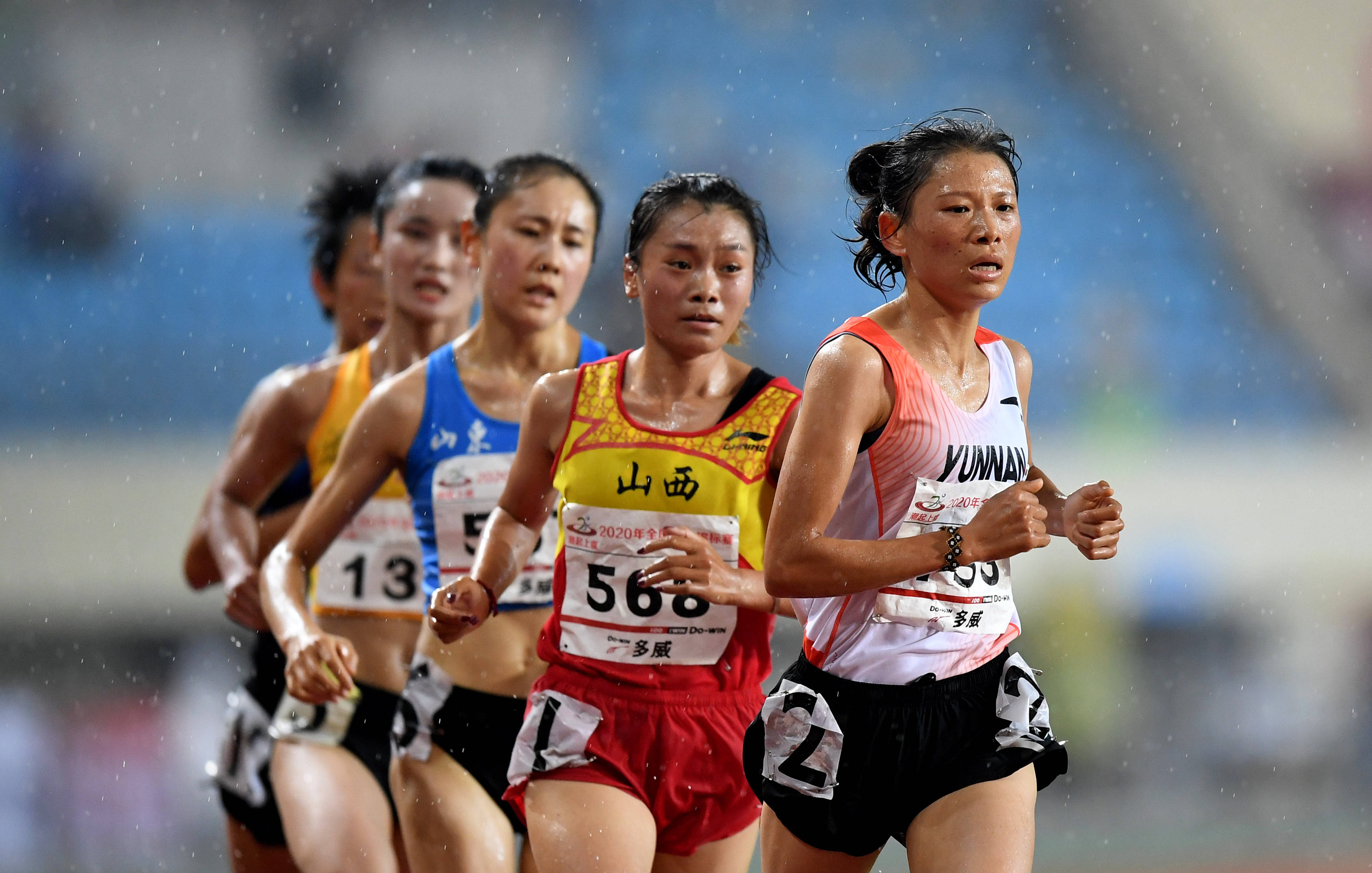 夏雨雨|田径——全国锦标赛：女子10000米决赛赛况