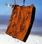 铁甲|出水33公分厚钢面铁甲 威海 定远舰遗址水下考古调查新发现