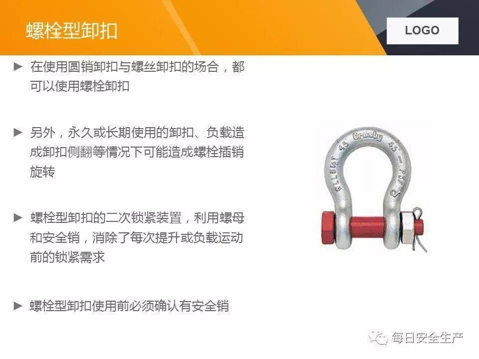 关于两起吊装卸扣事故的通报,附吊索具使用方法及报废标准详解