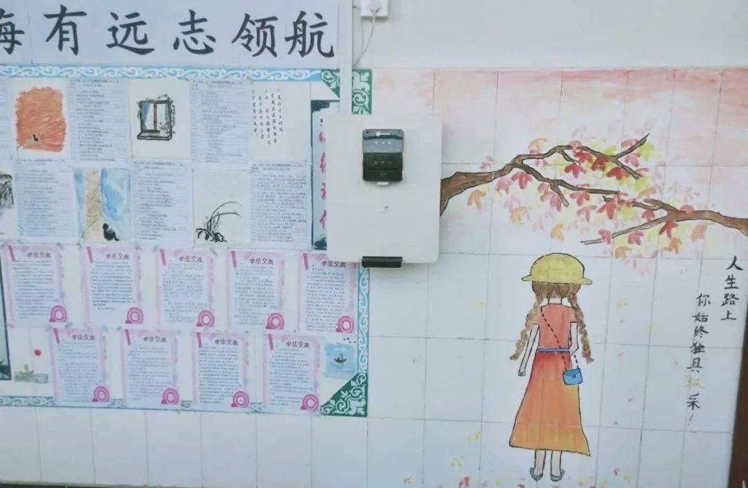 文化建设活动,学生们八仙过海,各显身手,把每个班级布置的漂亮又井井