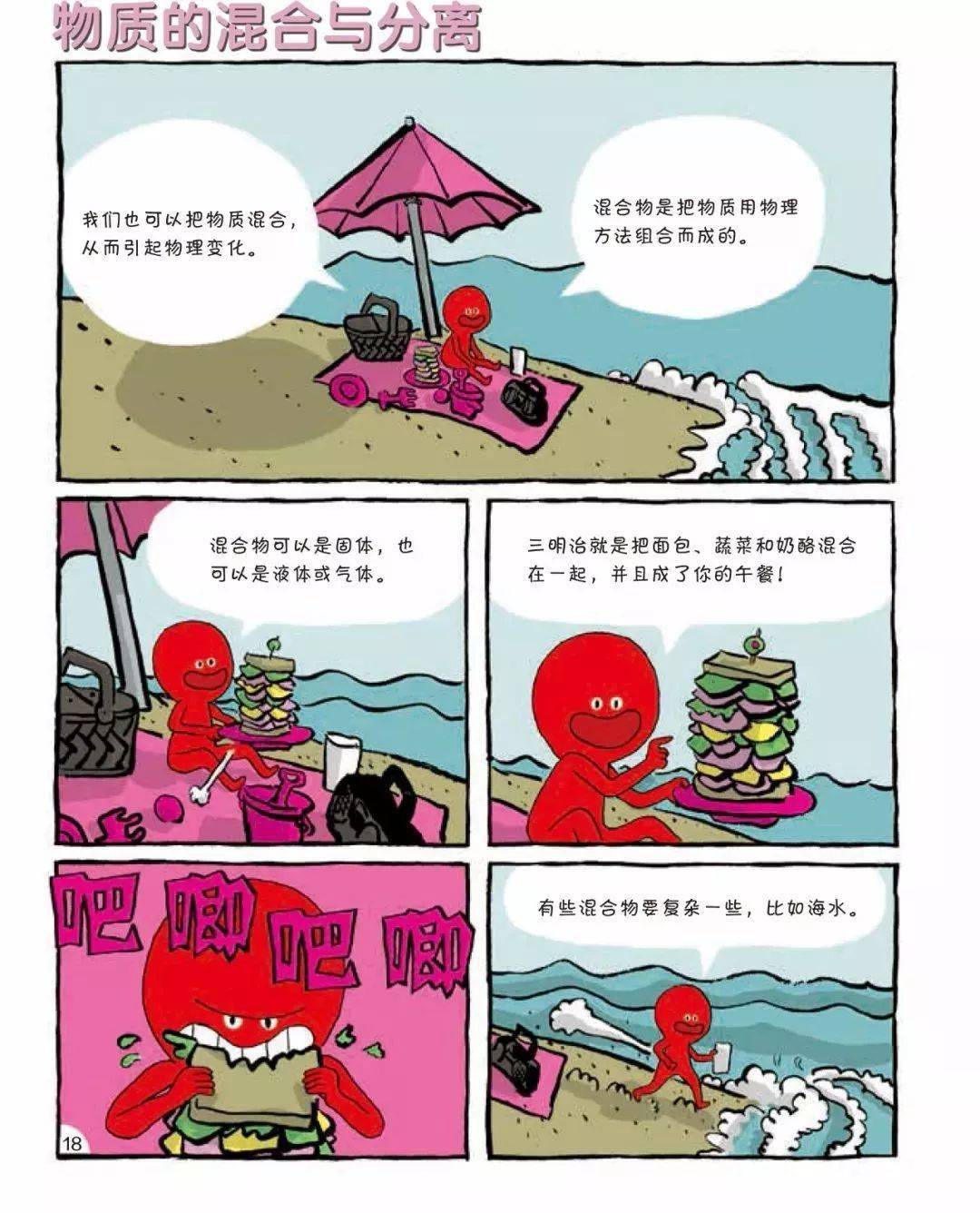 物理漫画 物理知识点被画成漫画 看完感觉学上瘾了 运动