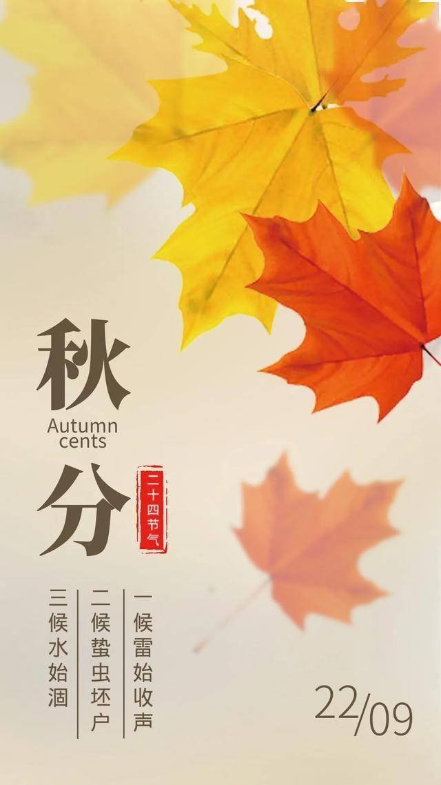 秋分莫忘添衣裳,明月照,送吉祥,消息一条送安康,早安