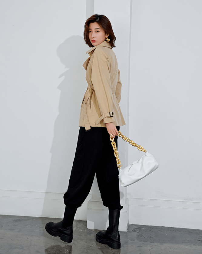 气质|这件风衣穿20年不过时!收腰显瘦,又飒又高级,气质A爆了!
