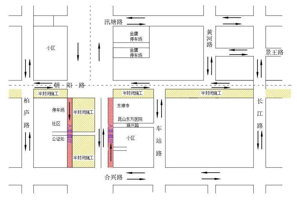 交通组织平面图