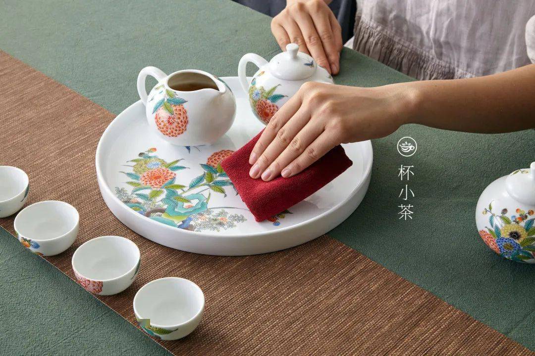 茶具|你的抹布该丢了！茶巾过分实用