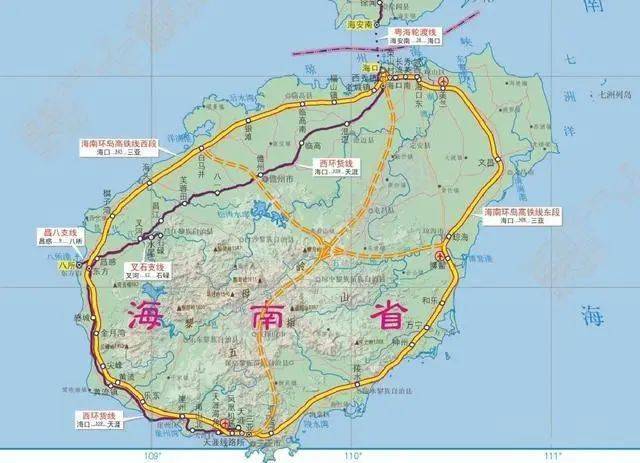 739亿!海南田字形高铁计划2023年底开工,时速350公里