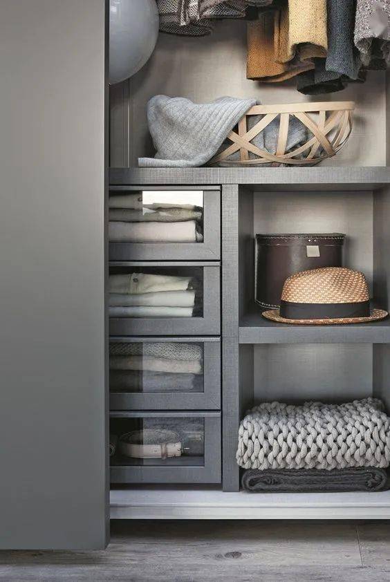 衣柜|衣柜内部结构这样布局,解决你家 90% 的收纳难题