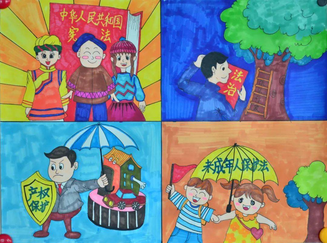 科尔沁区中小学生"复苗工程"绘画大赛获奖作品展