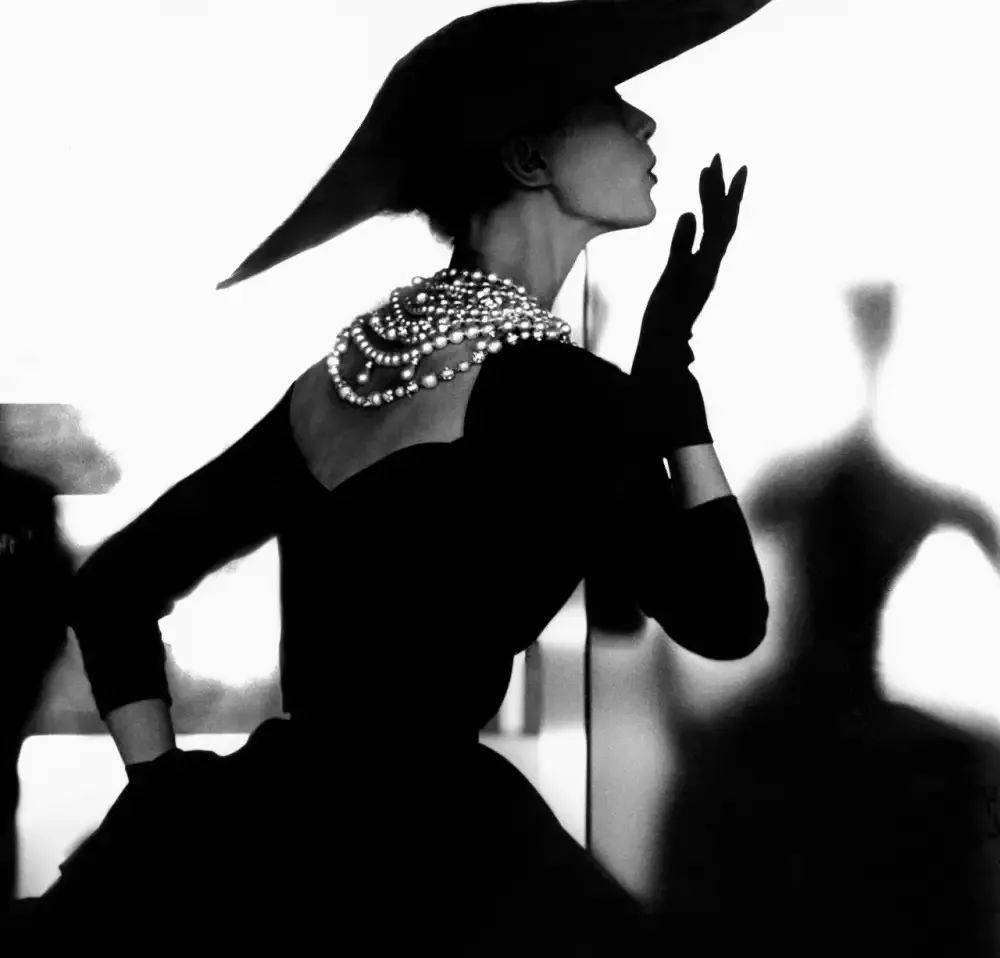 ▼ 著名时尚及艺术摄影师lillian bassman 一生拍摄黑白照片 她的照片