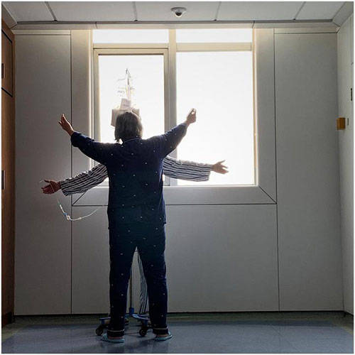 护士一年拍500张照片:那些患者在窗外看绝美风景