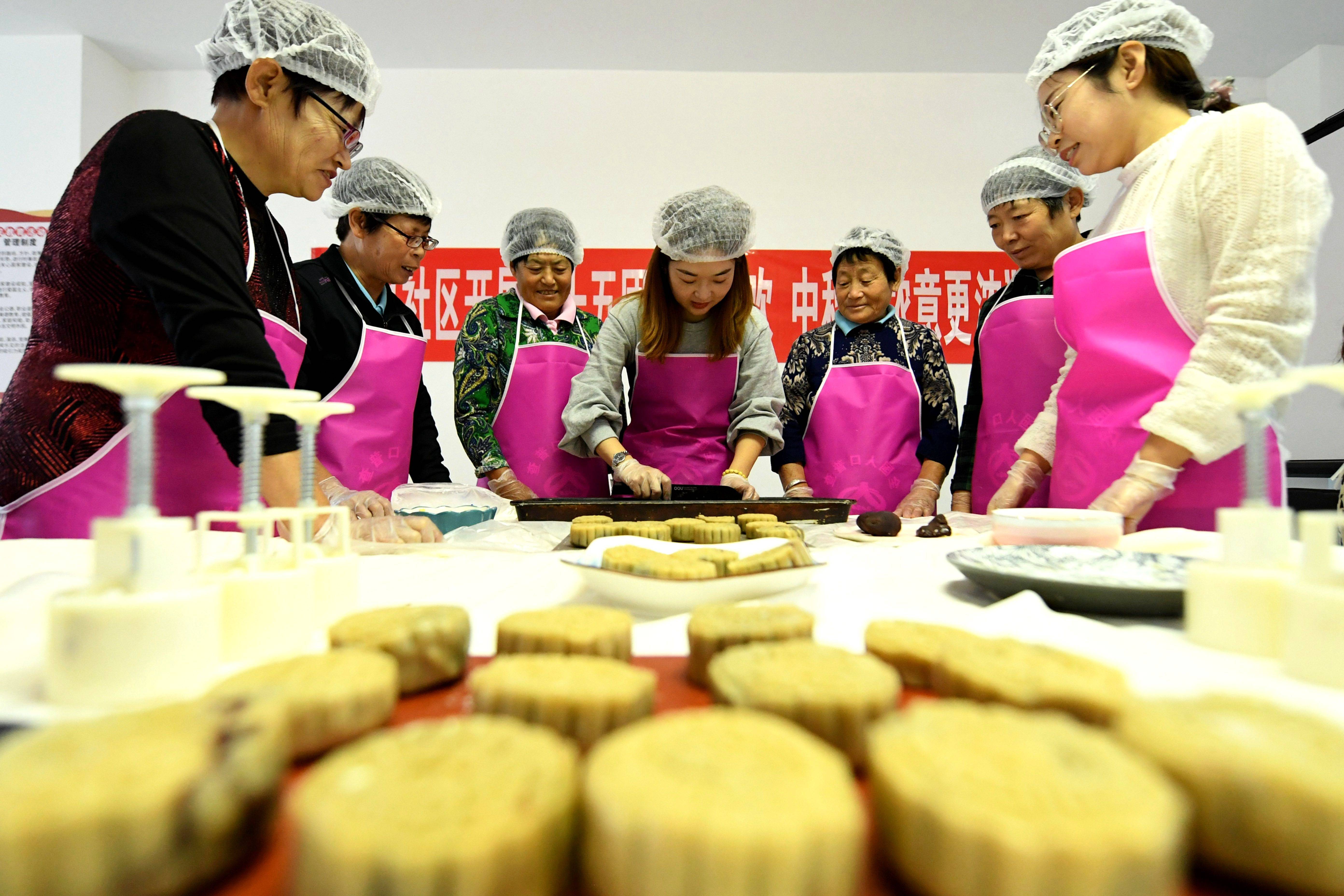 社区|自制月饼迎中秋