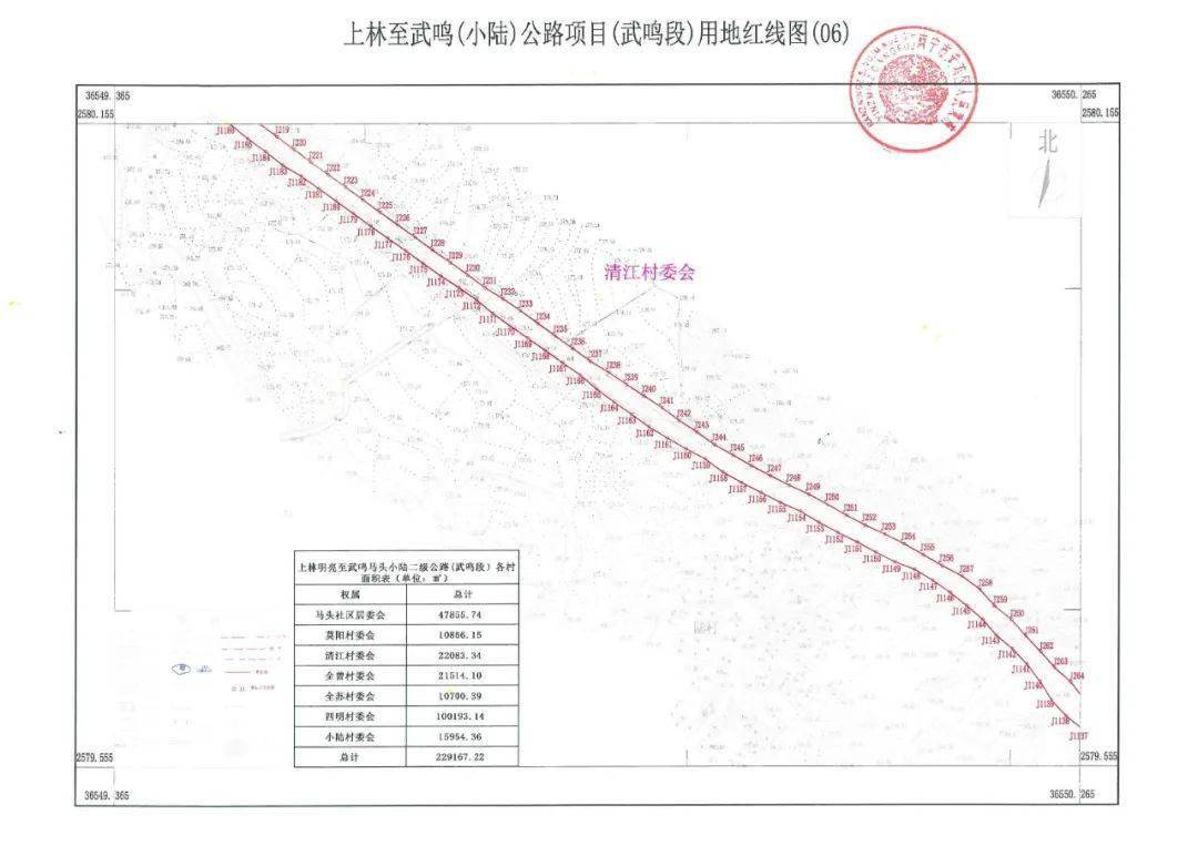 上林至武鸣公路项目土地征收预公告【掌上武鸣】