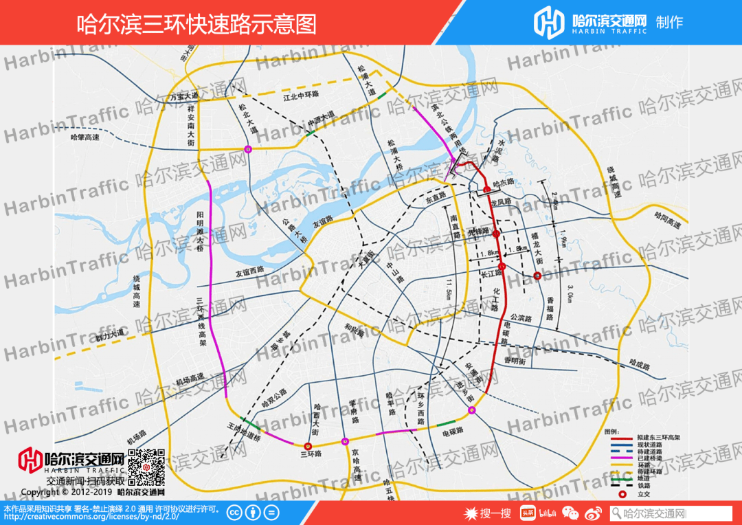 东三环江南段再传新进展北门街高架桥正式启动建设明年底三环即将全线