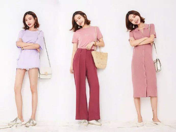 仙女|27套浅色系显白搭配