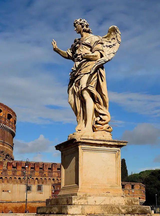 罗马古城的雕像