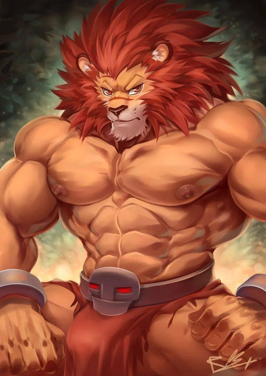 furry控进!来看大触画师笔下的筋肉兽人