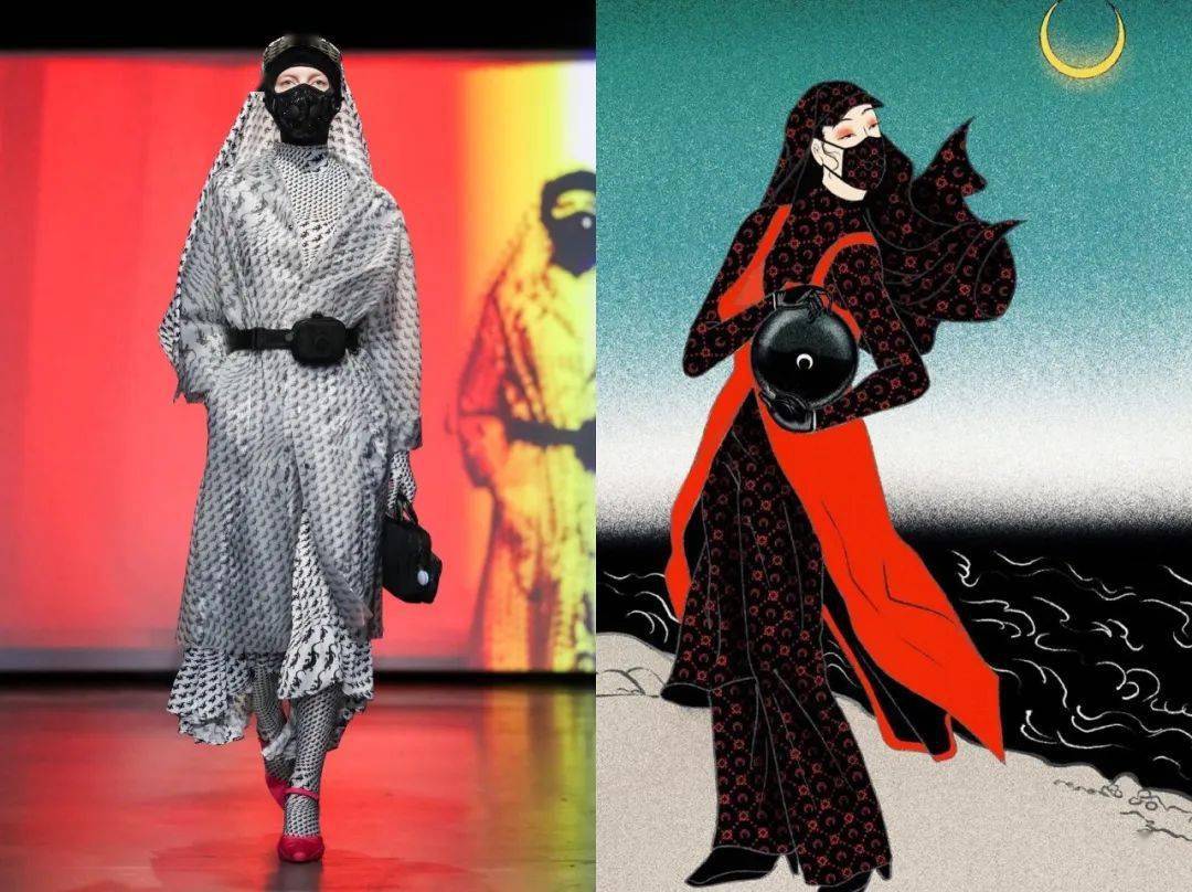 Serre|古老神秘的新月图案竟然成为风靡全球的潮流爆款元素，Marine Serre“末日幸存者”又来了！