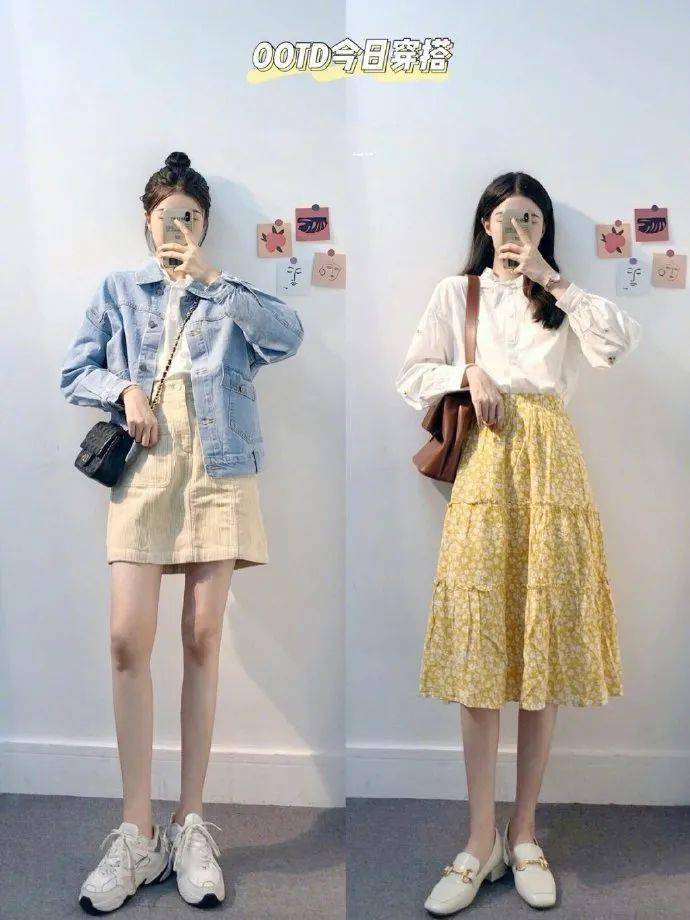 基础|18套秋天日常基础款穿搭分享，经典百搭时髦好看