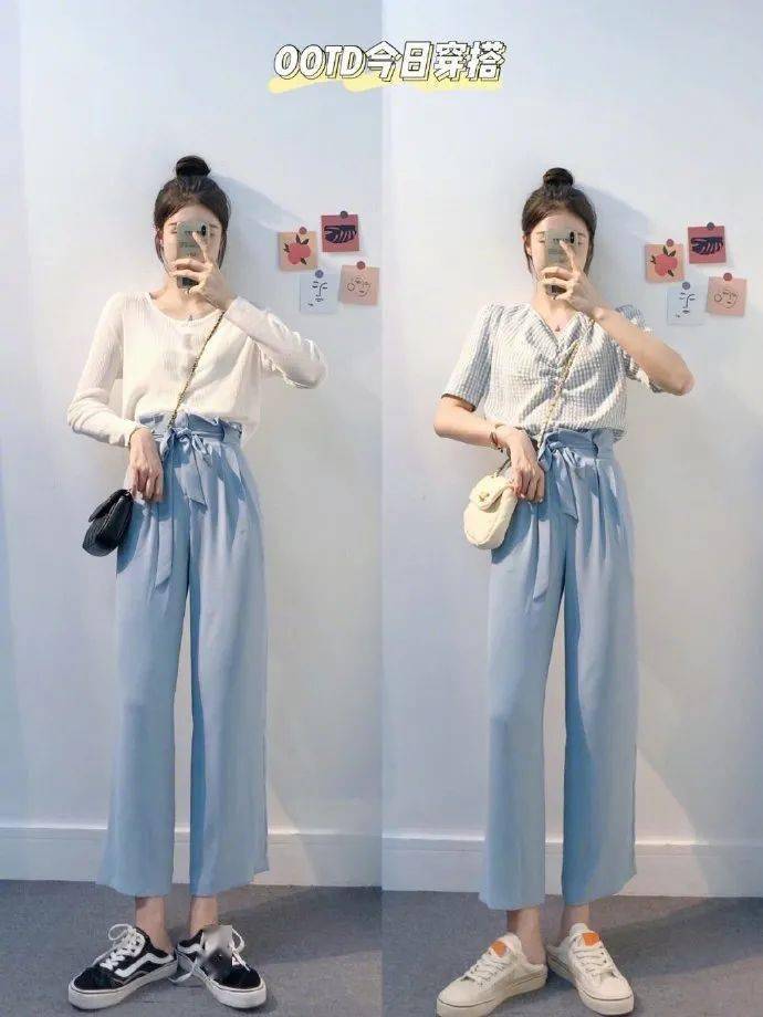 基础|18套秋天日常基础款穿搭分享，经典百搭时髦好看