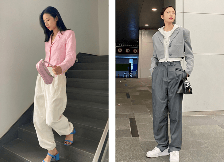 西服|被腿更长的她“抢”了代言,小S心服口服