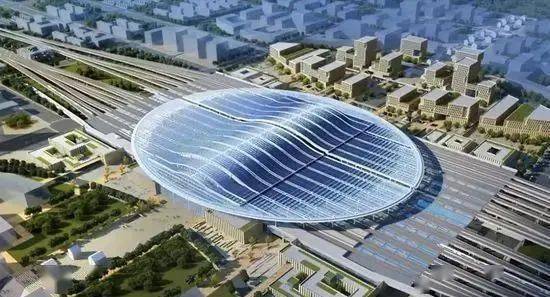 亚洲最大高铁站：屋顶铺4龙珠体育2万平光伏板彰显光伏建筑之美(图1)